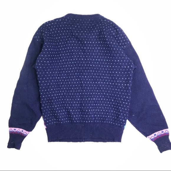 Vintage Kristy Miller Wool Sweater With Horses 🐎 - Picture 4 of 7